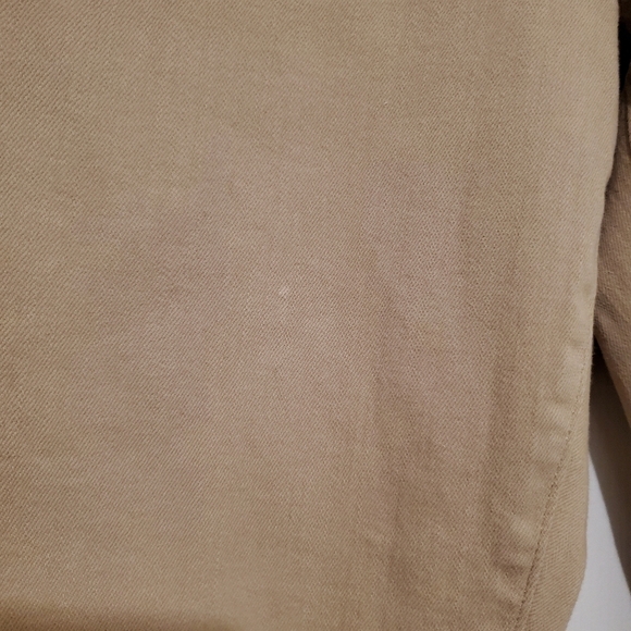 L.L Bean Womens Pant 6P Classic Fit Straight Leg Tan Cotton - Picture 8 of 9